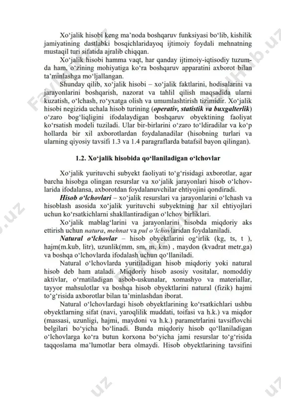 xo‘jalik hisobining mohiyati va funksiyalari - Page 4