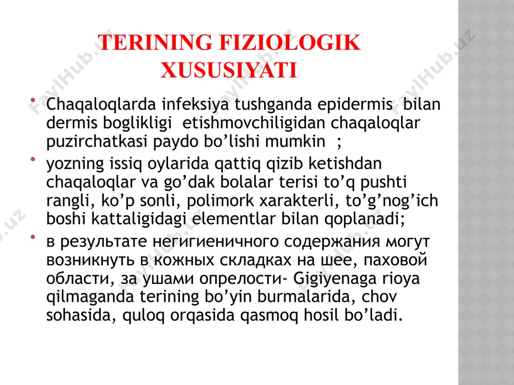 teri fiziologik xususiyatlari - Page 2