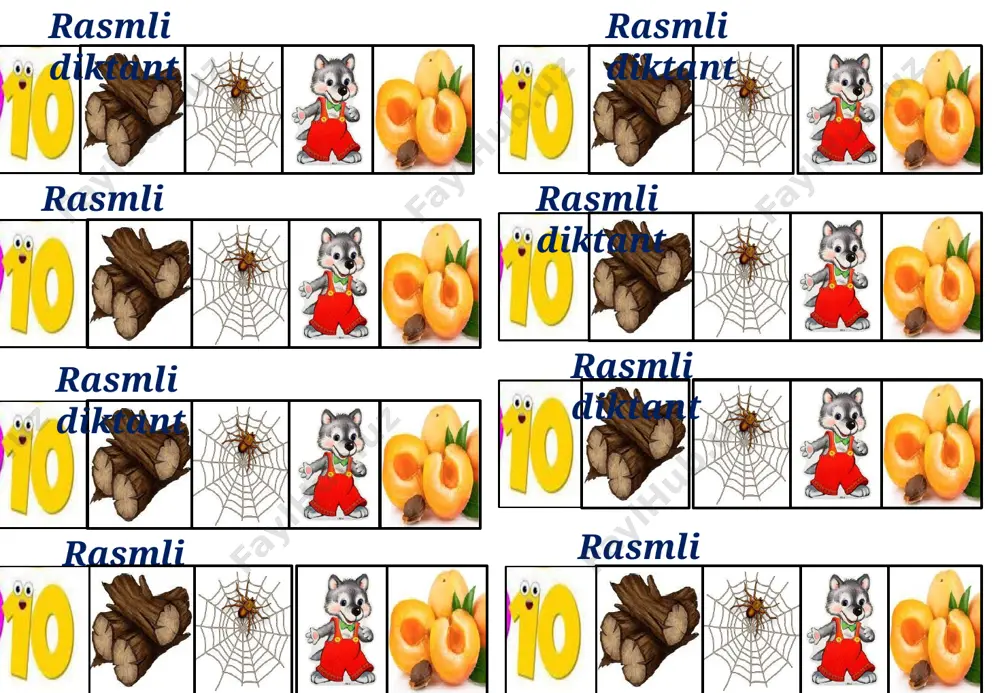 rasmli diktant - Page 3