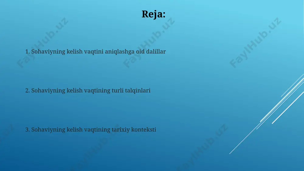 imilyatsiya jarayoni orqali, xorasm va marg'ilon hududlaridan asta-sekin tarqalgani haqida. sohaviyning kelish vaqti haqidagi ba'zi nazariyalar miloddan avvalgi 7-asrga, boshqalari esa milodiy 1-asrga, hatto 3-asrga borib taqaladi, bu esa geografik hududlar, masalan, buxoro va samarqand kabi shaharlarning rivojlanish darajasi bilan bog'liq. davrning xronologiyasi бу даврнинг хронологик тавсифида, самарқанд ва бухоро каби шаҳарлардаги ҳукмронлик ўзгаришлари ва 9-асрдаги мусулмонларнинг ҳукумронлигининг бошланиши каби муҳим тарихий воқеалар ҳисобга олинади. даврнинг хронологик чегараларини аниқлашда, 100 дан ортиқ археологик топилмалар, шу жумладан, марв шаҳри атрофидаги қадимги қўлёзмалар ва керамика буюмлари таҳлили муҳим аҳамиятга эга. sohaviyning ta'siri sohaviyning ta'siri natijasida 3 million gektardan ortiq yer maydoni sug'orish tizimlarining buzilishi tufayli zarar ko'rdi, bu esa 15% ga yaqin suv resurslarining yo'qotilishiga olib keldi. sohaviyning ta'siri iqtisodiyotga 5 milliard so'mdan ortiq zarar yetkazdi, shu jumladan 2 milliard so'mi qishloq xo'jaligi mahsulotlarining kamayishi hisobiga bo'ldi, farg'ona vodiysida eng kuchli ta'sir kuzatildi. sohaviyning kelib chiqishi sohaviyning kelib chiqishi miloddan avvalgi 7-asrga, …