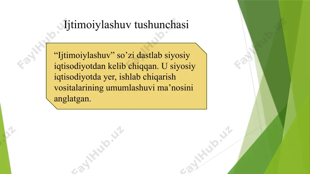ormal va noformal sanktsiyalarni man etish, ruxsat berish, majburlash chora-tadbirlarini ishlab chiqadi. bu choralar yordamida inson xulq-atvori shu jamiyatda qabul qilingan me’yoriy qadriyatlarga moslashtiriladi. bola ijtimoiylashuvining yetakchi vositalari: muloqot (ota-onalar, tengdoshlar va boshqalar bilan) hamda faoliyat (o’yin, o’qish, ijod, sport.) psixologik-pedagogik tadqiqotlar jarayonida turli yosh davrlariga turli faoliyat turlari mos kelishi aniqlangan. bolaning me’yorida rivojlanishining eng muhim shartlaridan biri muloqot. muloqot va faoliyatning yetakchi turlariga nisbatan quyidagi yosh davrlari qo’llaniladi: go’daklik davri-bevosita hissiy-ruhiy; go’daklikdan keying davr-predmetli faoliyat; maktabgacha davr-rolli o’yinlar; ilk maktab davri-o’quv faoliyati; ijtimoiylashuv agentlari insonning voyaga yetishida, uning shakllanish jarayonida, u bevosita munosabatda bo’lgan kishilar muhim o’rin tutishadi. ularni ijtimoiy pedagogikaga oid adabiyotlarda ijtimoiylashuv agentlari deb ham nomlanadi. turli yosh davrlarida agentlarning tarkibi turli bo’ladi. bolalar va o’smirlar uchun ota-ona, aka-uka, opa-singillar, qarindoshlari, tengdoshlari, qo’shnilar agent bo’lishlari mumkin. yoshlik davriga kelib, agentlar qatoriga turmush o’rtog’i, hamkasblari ham qo’shilishlari mumkin. ijtimoiylashuvdagi tutgan o’rinlariga, inson uchun qanchalik ahamiyatli ekanligiga qarab …