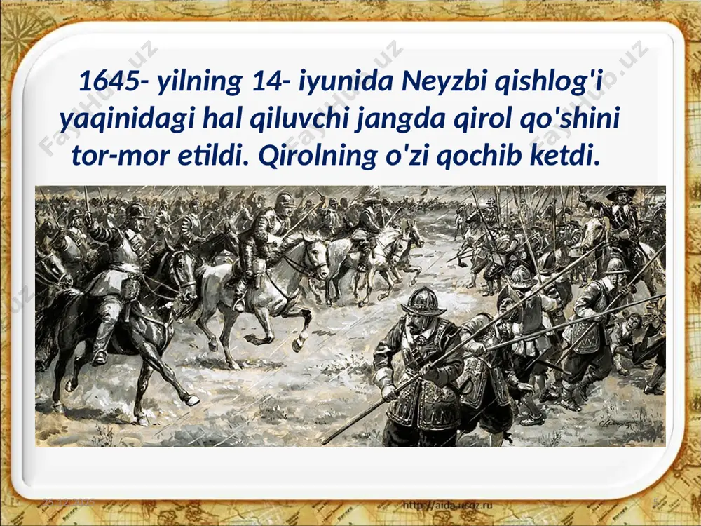 angliyada fuqarolar urushi va uning oqibatlari. 8- sinf - Page 5