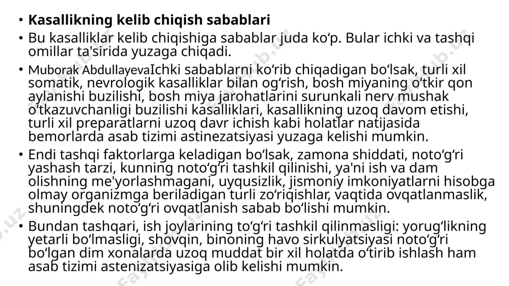 bemorlarda nevrotik holatlarning tahlili - Page 5