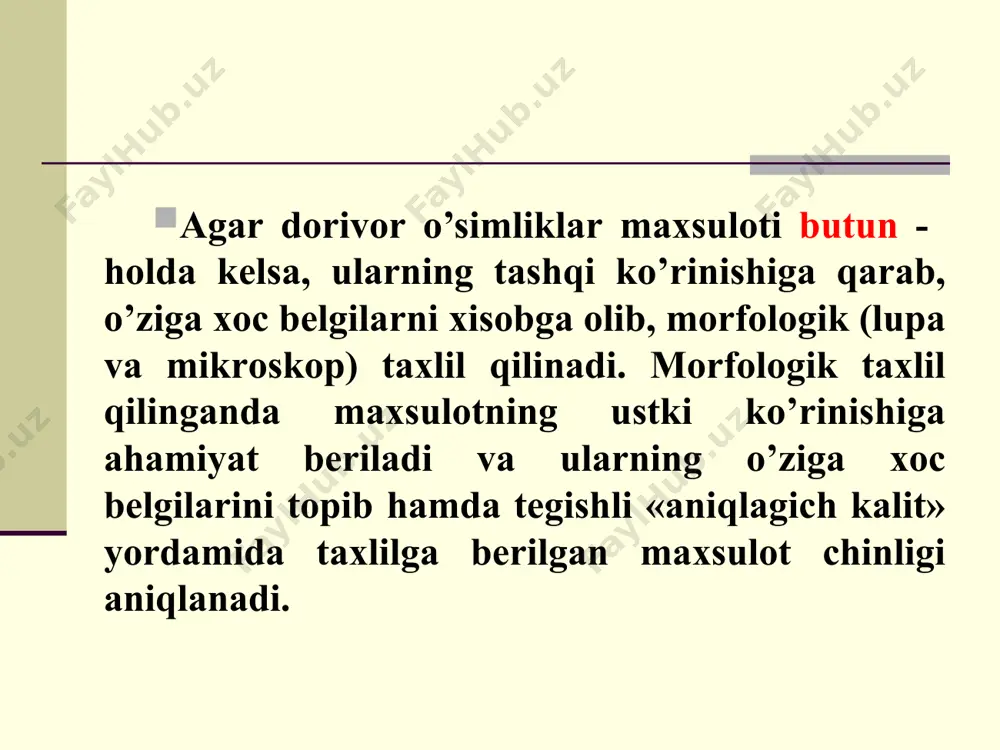 ’masi: 1. safroo’t yеr ustki qismi - 3 g 2. gеbrid sеntazitеs bargi - 7 g 3. qumloq bo’znoch guli - 7 g 4. kichik sanchiqo’t yеr ustki qismi - 7 g 5. adoniz yеr ustki qismi - 7 g 6. qushtoron yеr ustki qismi - 7 g 7. laksmon ayugasi yеr ustki qismi - 7 g 8. tikanli qo’ziquloq yеr ustki qismi - 7 g 9. gazanda bargi - 7 g 10. kumushsimon g’ozpanja yеr ustki qismi - 7 g 150 g 11. may marvaridgul guli - 7 g 12. qalampir yalpiz bargi - 7 g 13. dastarbosh guli - 7 g 14. oddiy shuvoq yеr ustki qismi - 7 g 15. arslonquyruq yеr ustki qismi - 7 g 16. moychеchak guli - 7 g 17. bir yillik ksеrantеmum yеr ustki qismi - 7 g 18. bo’ymodaron guli - 7 g 19. qirqbo’g’im yеr ustki qismi - 7 g …