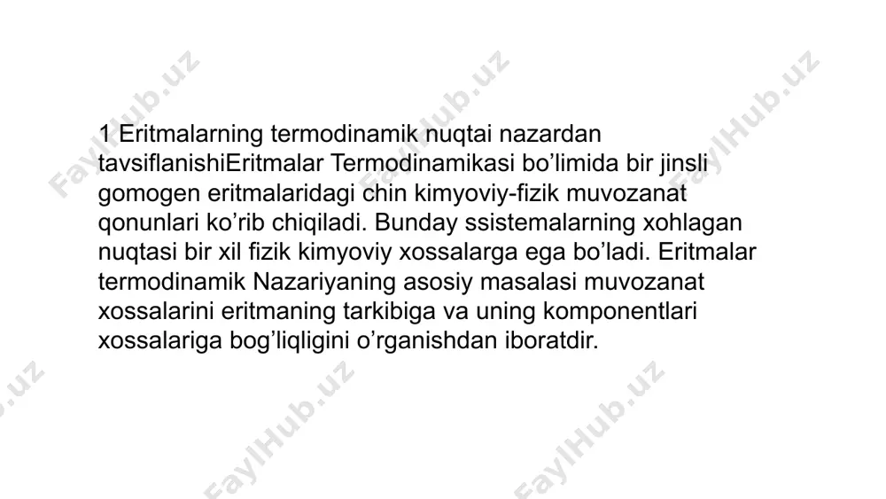 kkinchi printsipini tushunish uchun biz misol keltiramiz. agar biz ma'lum miqdordagi moddani yoqib yuborsak va to'pni hosil bo'lgan kul bilan birlashtirsak, unda dastlabki holatga qaraganda kamroq modda borligini tekshirishimiz mumkin. buning sababi shundaki, materiya qayta tiklanmaydigan va tarqalish va tartibsizlikka olib keladigan gazlarga aylandi. ikkinchi holatga qaraganda hech bo'lmaganda entropiya bo'lganligini biz shunday ko'rayapmiz ● ushbu qonun quyidagilarni aytadi: mutlaq nolga yetganda fizik tizimlarning jarayonlari to'xtaydi. mutlaq nol - biz bo'lishi mumkin bo'lgan eng past harorat. bunday holda biz haroratni kelvin darajasida o'lchaymiz. shu tarzda, harorat va sovutish tizimning entropiyasini mutlaq nolga etkazishiga olib kelishi aytiladi. bunday hollarda unga ko'proq aniq doimiy sifatida qaraladi. mutlaq nolga erishilganda, jismoniy tizimlarning jarayonlari to'xtaydi. shuning uchun entropiya minimal, ammo doimiy qiymatga ega bo'ladi. ● ● mutlaq nolga erishish yoki oson emas. kelvin darajasida mutlaq nolning qiymati nolga teng, ammo agar biz uni selsiy bo'yicha harorat o'lchovida ishlatsak -273.15 daraja. ● termodinamikaning nol qonuni …