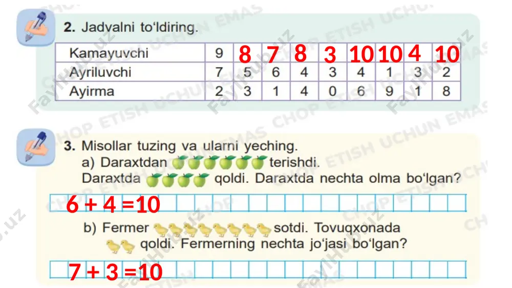 matematika misollar to'plami - Page 2