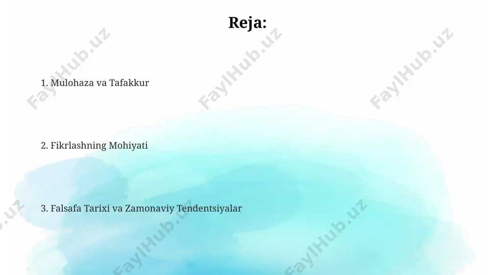 . markaziy osiyo siyosiy falsafasining rivojlanishiga 19-asrda 5 ta yirik davlatning ta'siri (rossiya, britaniya va boshqalar) katta ahamiyatga ega bo'ldi, bu esa yangi siyosiy g'oyalar va tushunchalarning kirib kelishiga sabab bo'ldi. siyosiy falsafa, 3 ta asosiy maktab – hukmdorning mutlaq hokimiyati, adolatli boshqaruv va xalq suvereniteti g'oyalarini muhokama qilib, turli ijtimoiy guruh manfaatlarini ifodalaydi. yangi davr falsafasi 18-asrda, yangi davr falsafasining ta'siri ostida, amerika mustaqillik deklaratsiyasi kabi 2 muhim hujjatlar va inson huquqlari haqidagi fikrlar shakllandi. immanuel kantning "sof aqldan tanqid" (1781) asari yangi davr falsafasining asosiy yutuqlaridan biri bo'lib, epistemologiya va metafizikaga 100 yildan ortiq ta'sir ko'rsatdi. yangi davr falsafasi 17-asrda yevropada, xususan, buyuk britaniya va fransiyada paydo bo'lib, 3 asosiy yo'nalish – ratsionalizm, empirizm va illyuminizmni o'z ichiga oldi. falsafa va hayot samarqand va buxoro madrasalarida 15-17-asrlarda 300 ga yaqin talaba falsafa fanini chuqur o'rgangan va shariat qonunlari bilan bog'liq muammolarni hal qilishda qo'llagan. falsafa, 11-asrda buxoroda rivojlangan …