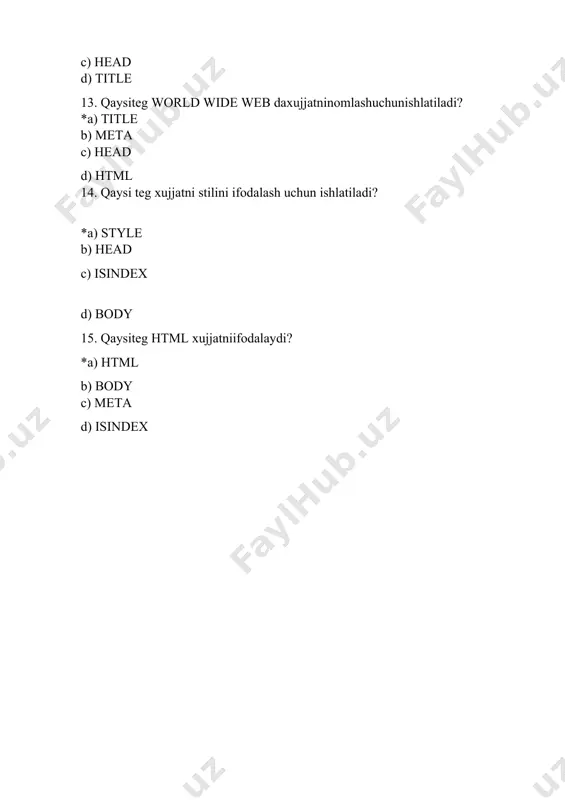 html tili - Page 3