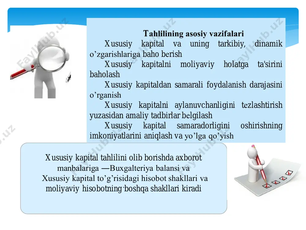xususiy kapital tarkibi va uning tahlili - Page 5