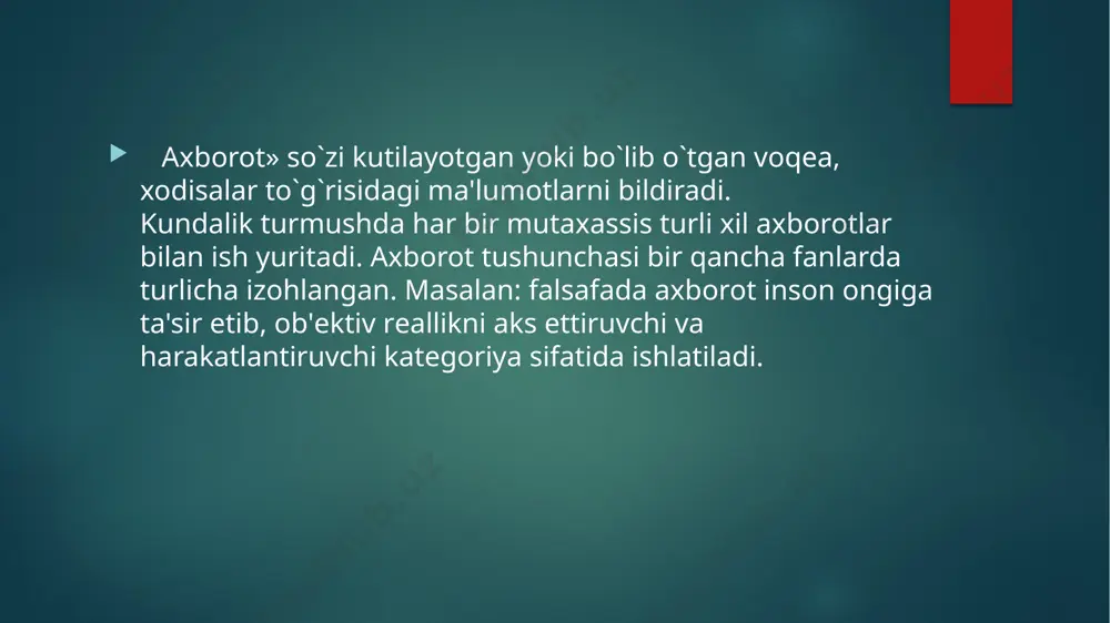 axborat tushunchasi - Page 3
