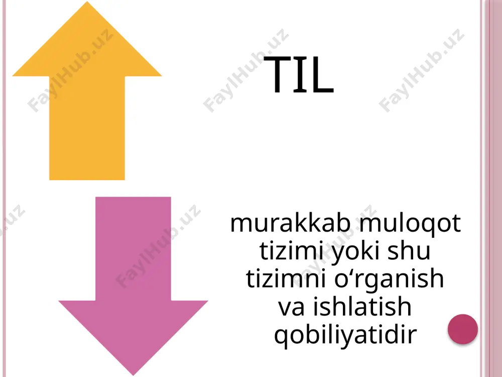 nutqiy tafakkur rivojlanish muammolari - Page 2
