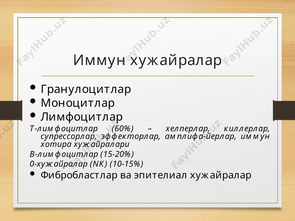 immun tizim xujayralari - Page 4