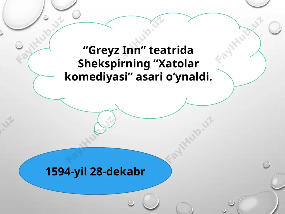 uilyam shekspir hayoti va ijodi. “hamlet” tragediyasi - Page 5
