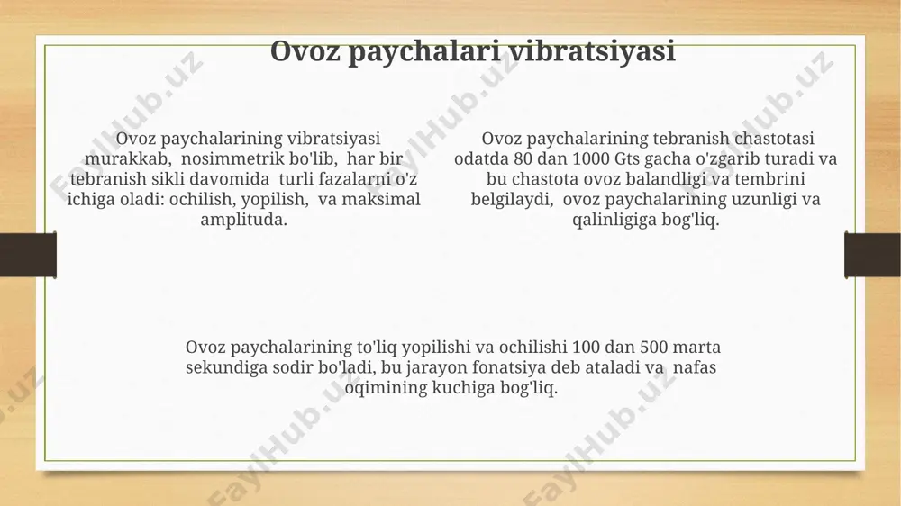 ovoz paydo bõlish mexanizmi. - Page 4