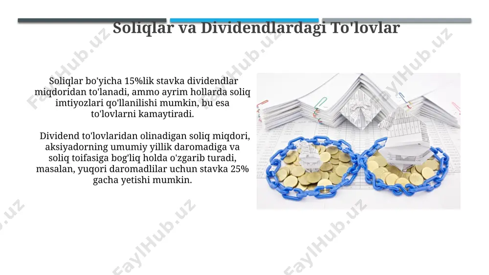 kapitalni saqlash va dividendlar huquqi - Page 5