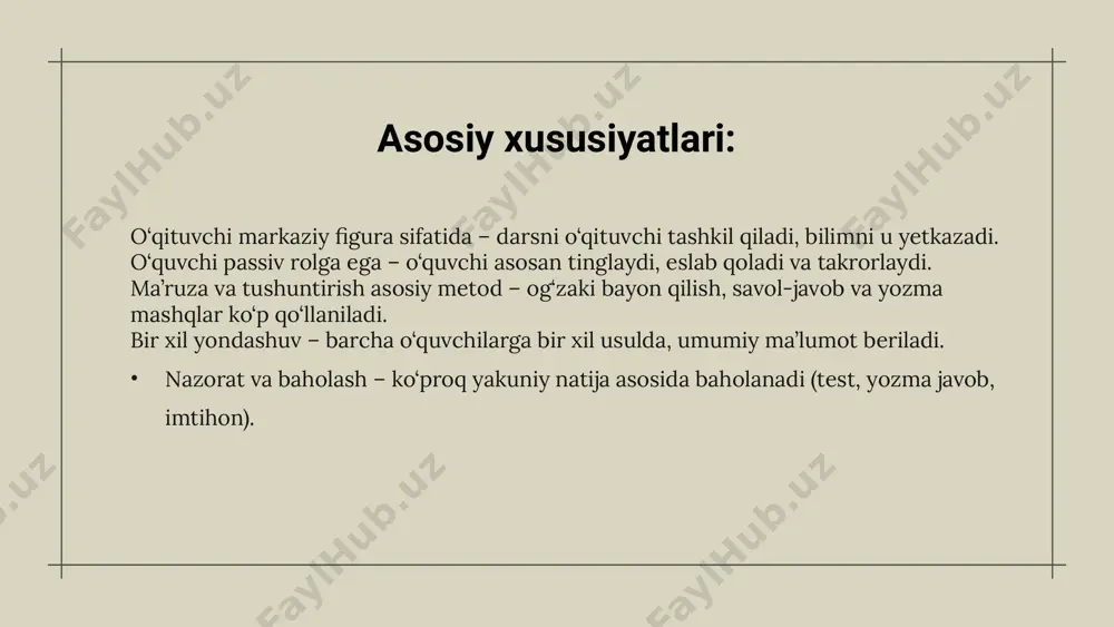 zamonaviy dars an’anaviy dars va ulargainnavatsionyondashuv - Page 4