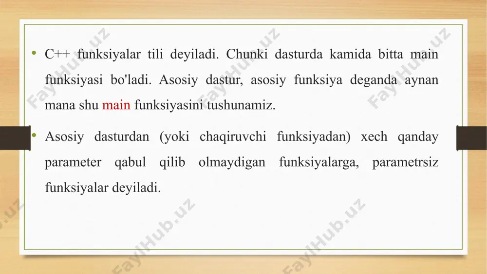 c++ da funksiyalar - Page 5