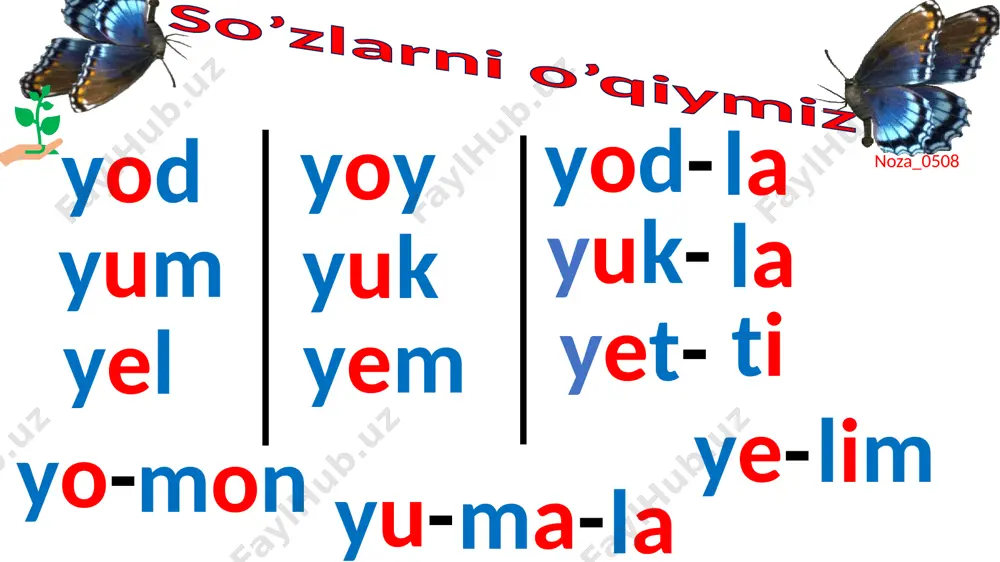 r tovushi va harfi va 2-soat - Page 3