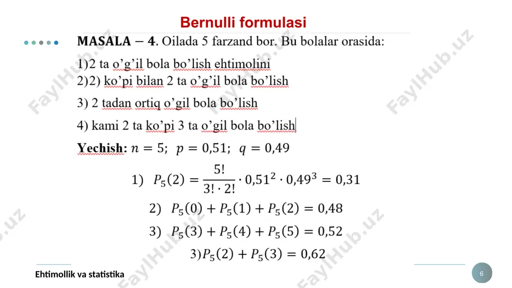 bernulli formulasi - Page 5