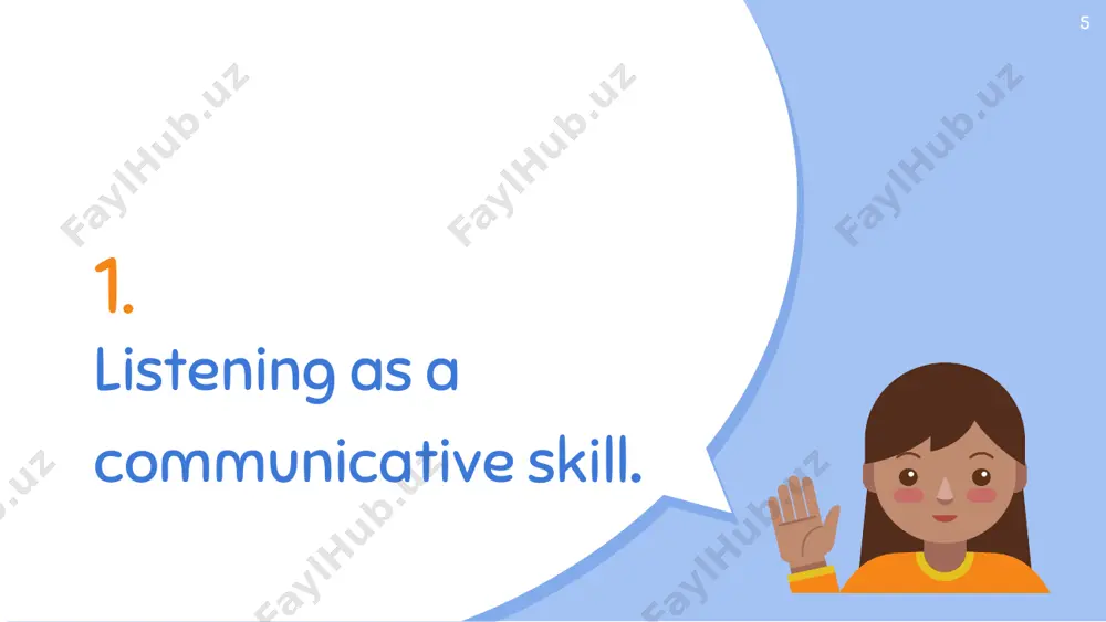developing listening skills: listening is a complex skill which deserves special attention. the teacher should realize what key task can be most important for students, in particular: prediction skills; scanning abilities for extracting specific information; skimming abilities for getting the general idea; abilities for extracting detailed information; the ability to recognize function and discourse pattern 29 there are different ways of teaching lc in practice one of them is teaching language materials firstly then language skills. via this method all student should must study words and word phrases, sentences then students’ attention is paid to content of the learned material. this method is considered as inefficient because it takes much time. the second way is developing integrative skills in listening, speaking, reading and writing. this method is more effective in teaching lc, because students have opportunity to practice lc during writing, reading and speaking on the basis of the concrete …