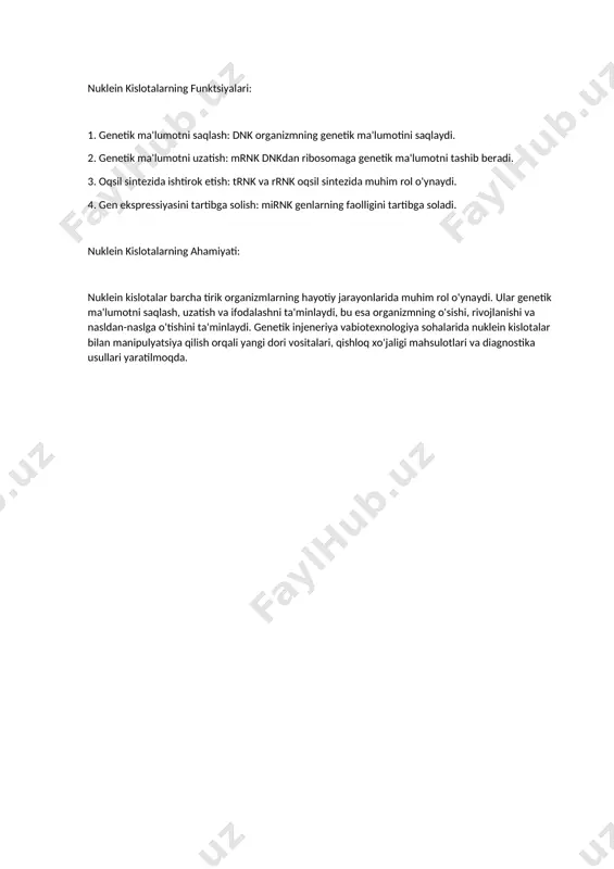 nuklein kislotalar - Page 3