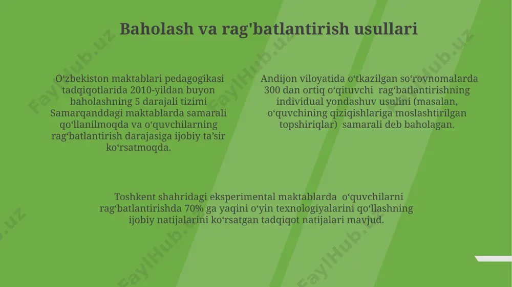 pedagogik taʼsir koʻrsatish metod va vositalari - Page 4