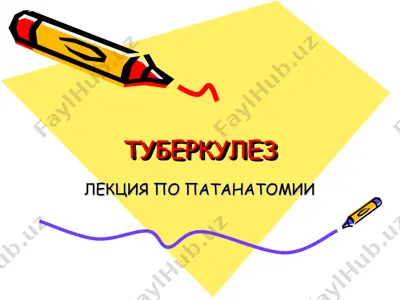 туберкулез — PPT