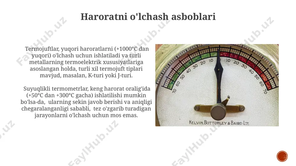 bosim va harorat o‘lchash vositalarini qiyoslash - Page 3