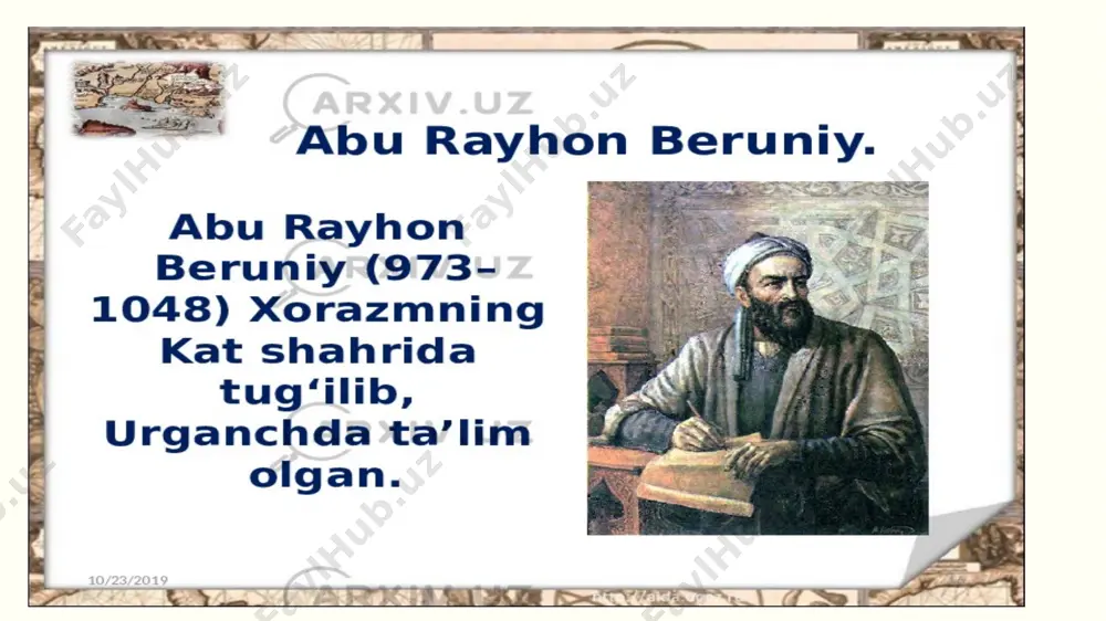 beruniyning pedagogik qarashlari - Page 3