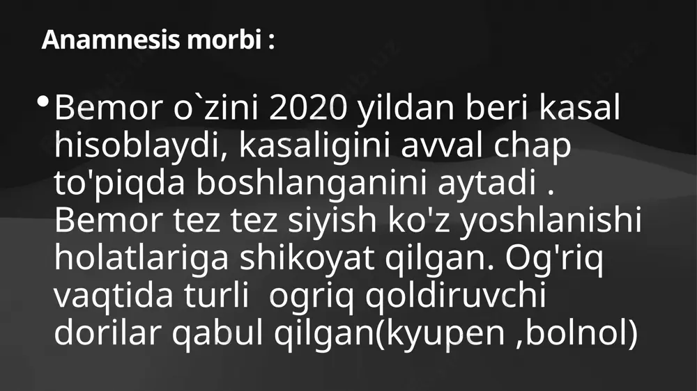 ismoilova zuhra bemorining davolash hisobotı - Page 4