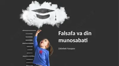 falsafa va din munosabati — PPTX