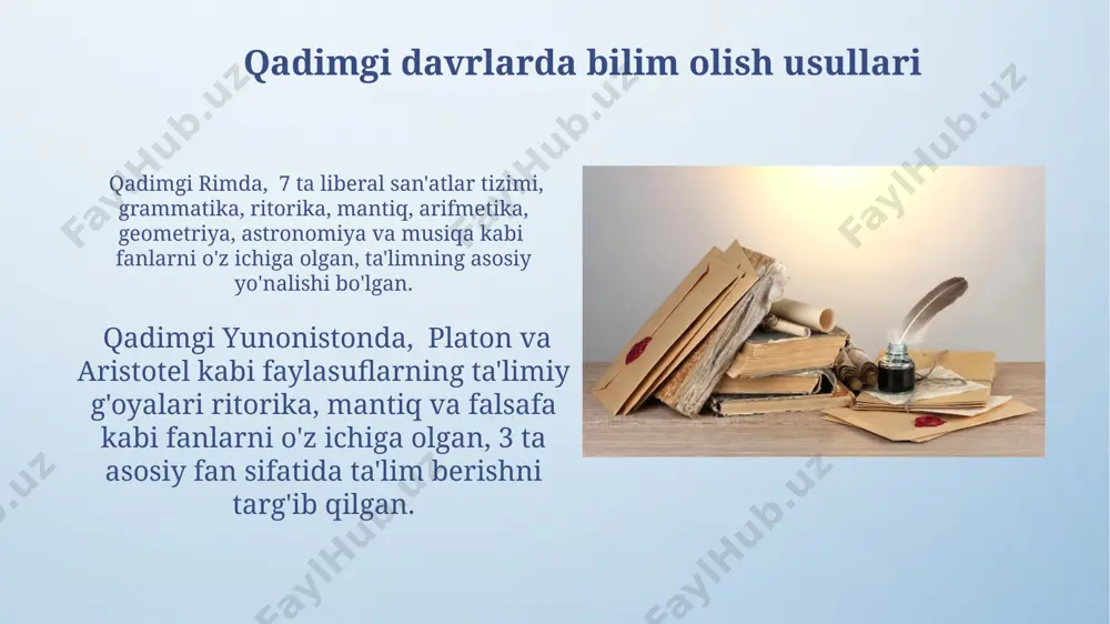 qadimgi yozma manbalarda ta’lim-tarbiya g’oyalari - Page 3