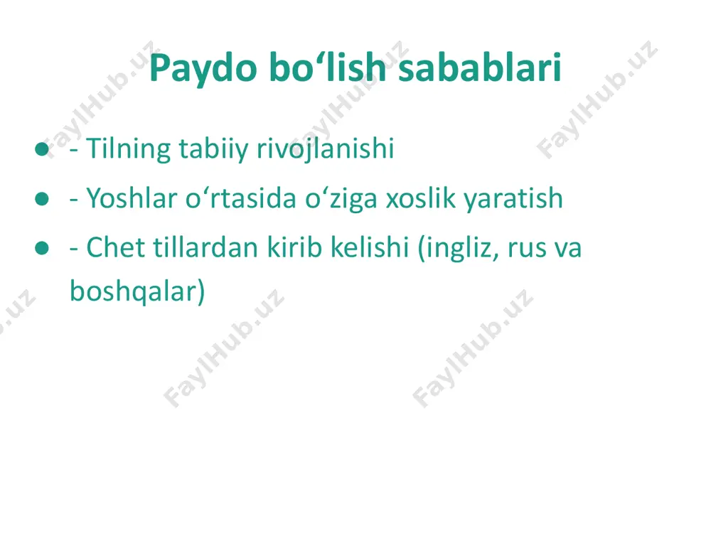 yoshlar tilida jargon va slenglarning paydo bo‘lishi hamda ijtimoiy tarmoqlarning ta’siri - Page 3