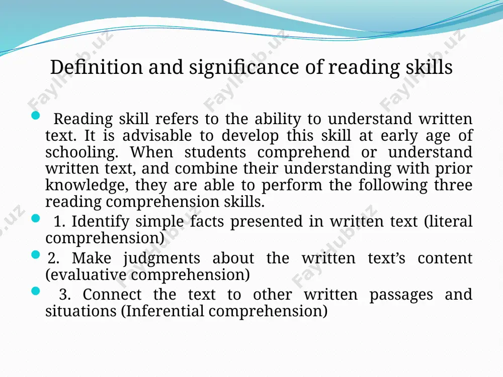 improving reading skills through effective reading strategies - Page 4