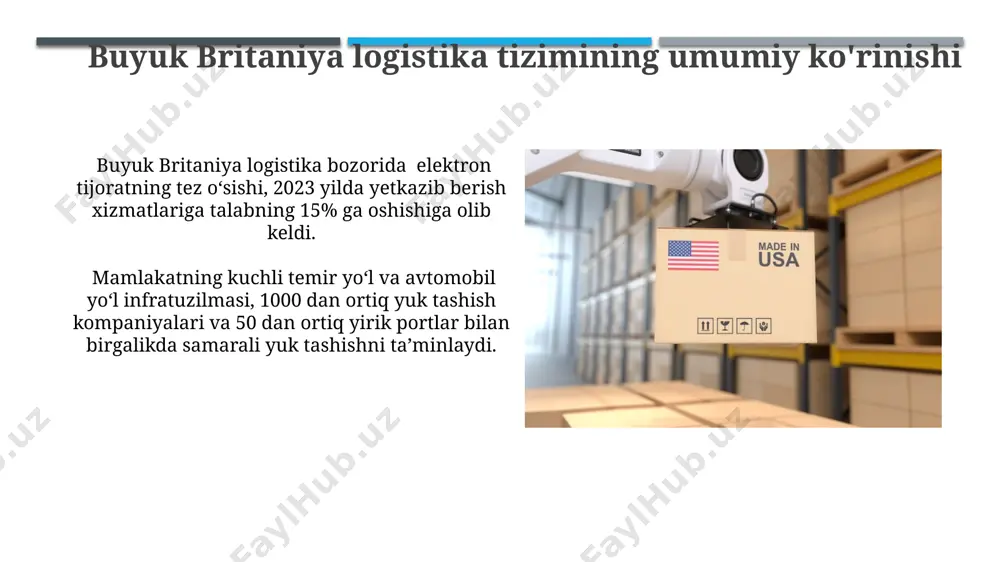 angliyaning logistika tizimi - Page 4