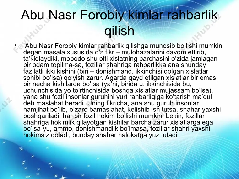 abu nasr farobiy fozil odamlar shahri - Page 5