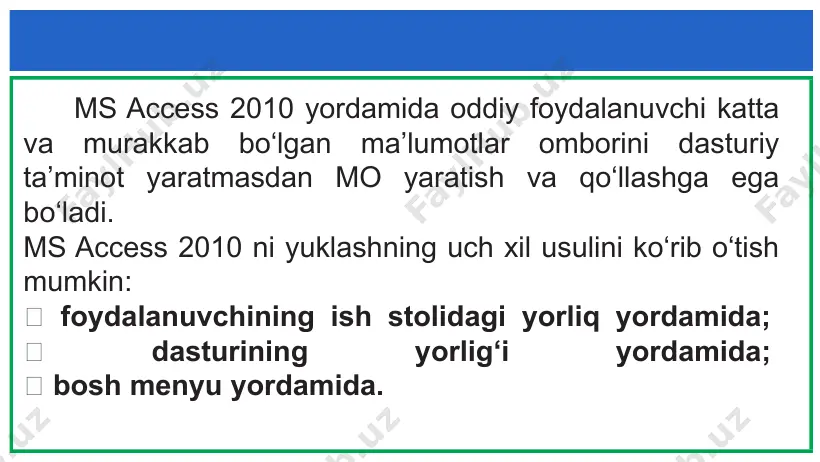 ms access 2010 - Page 3