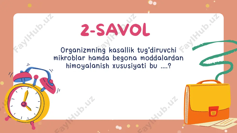 biologiya fanidan test savollari - Page 4