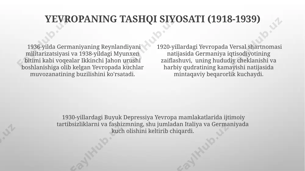 ikki jahon urushi oralig’idagi aqsh va yevropa mamlakatlari - Page 4