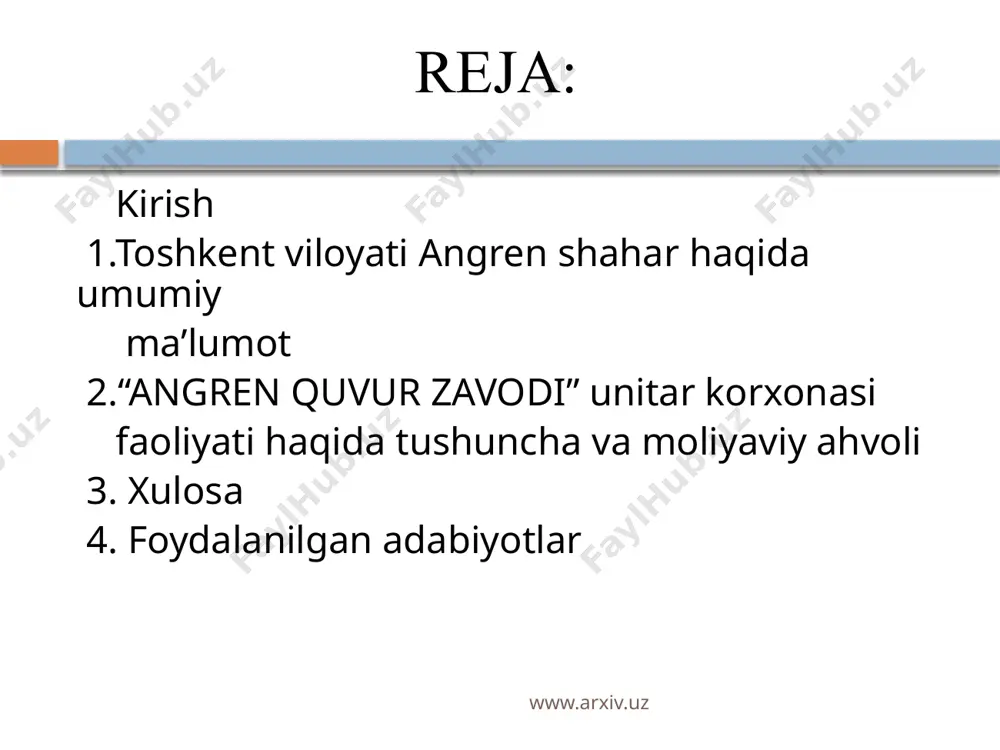 zbekko’mir, angren issiqlik elektir stansiyasi va yangi angren issiqlik elektr stansiyalari (gres) angren ochiq ko’mir koni “sanoat qalin qog’oz savdo” va angren sement kombinati ishlab chiqarish birlashmasi. www.arxiv.uz angren shahar haqida umumiy ma’lumot “angren” xalqaro logistika markazi rahbari komil otaboyevning ma'lum qilishicha, bugun o'zbekistonga 47 ta mamlakatdan import yuklari keltiriladi. ular asosan temir yo'llari va avtomobil yo'llari orqali vogonlar, konteynerlarda yetkazib beriladi. “o'zavtosanoat” aksiyadorlik kompaniyasiga qarashli “angren” xalqaro logistika markazi 17,5 gektar hududda joylashgan. bugungi kunda terminal 20 dan ortiq korxonalarga xizmat ko’rsatib kelmoqda. terminalning yuk aylanmasi 1,5 ming konteyner, 400 ta vagonga teng, deydi “angren” xalqaro logistika markazi rahbari komil otaboyev. - tayyor mahsulotlar ushbu terminal orqali dunyoning 12 ta davlatiga yetkazib berilmoqda. xususan, oyiga 10 mingta avtomashina ushbu terminal orqali eksport qilinmoqda. bu 1000 ta vagon deganidir. xalqaro terminalda bir vatqning o'zida 2,5 mingta mashina saqlanadi. yuklar shu yerning o'zida bojxona postlarida nazoratdan o'tib, rasmiylashtiriladi hamda konteynerlarga ortiladi. …