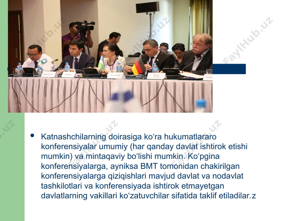 xalqaro konferensiya va xalqaro tashkilotlar - Page 3