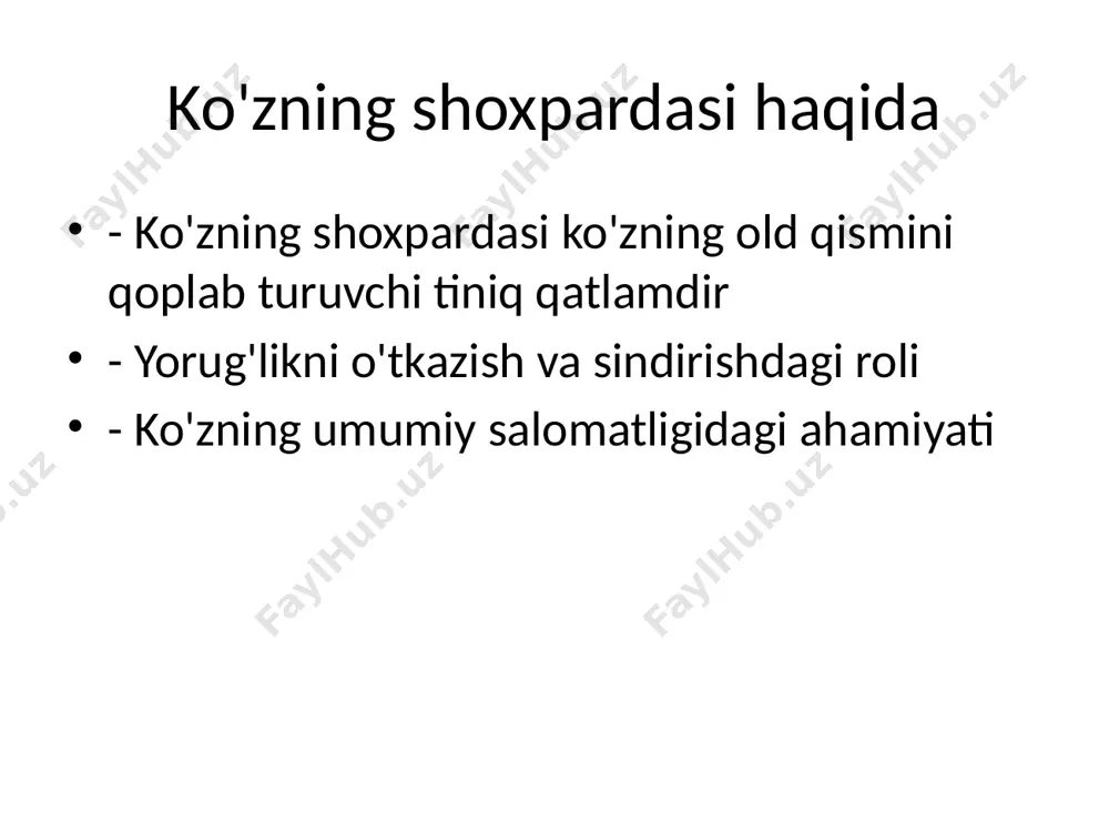 ko'zning shoxpardasini tekshirish - Page 2