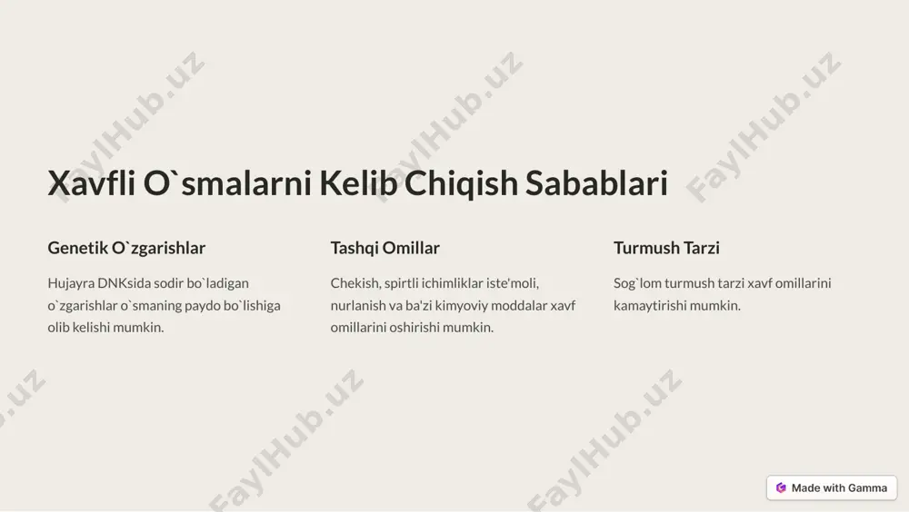 xavfli o`smalarni davolashda zamonaviy yondashuvlar - Page 3