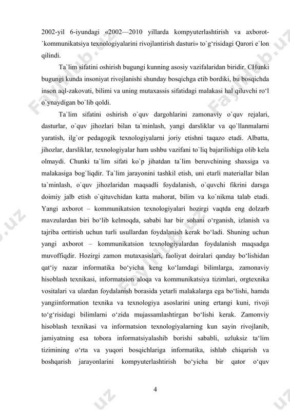 vbatda,vs yuklanganda start page muloqot oynasi ochiladi. 1.1.1-chizma. ms visual studio muloqot oynasi. 1.1.2-chizma bosh sahifa oynasi 8 1.recent projects – avval ishlangan loyihalardan 6 tasi ekranda ko‘rsatilgan bo‘ladi, ularni ustiga sichqonchaning chap tugmasini ikki marotaba bosish orqali ishga tushirish mumkin, shu bo‘limning pastki qismida open: projects va create: projects bandlari bo‘lib, open bandi orqali xotirada mavjud bo‘lgan loyihani qayta ochish imkonini beradi, create bandi orqali esa yangi loyiha yaratish mumkin. 2.getting started – loyiha yaratish va shu muhit haqida ma‘lumot olish imkonini beradi; 3. visual studio headlines – bu bo‘limda sizning shu muhitda ishlayotganingiz uchun uning mualliflari tomonidan bildirilgan minnatdorligi ko‘rsatilgan; 4. visual studio developer news – bu asosiy qismda vs ustida qanday o‘zgarishlar olib borilayotgani yoki olib borilgani haqida ma‘lumot beradi. endi biz yangi foydalanuvchi bo‘lganimiz uchun bu muloqot oynasini yopib, yangi oyna ochamiz. buning uchun biz menyular paneli bilan tanishish kerak. menyular paneli bilan ishlash. 1.file - …