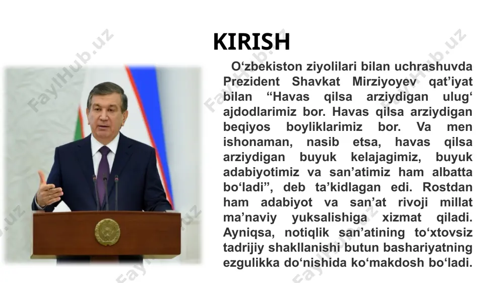 imizni shu so’zlar bilan yakunlamoqchimiz ya’ni xalqimizda bir naql bor “yaxshi so’z bilan ilon inindan chiqar, yomon so’z bilan pichoq qinidan” . bu so’zlarda katta ma’no bor. chunki har bir inson xoh u oddiy inson xoh u raxbar bo’lsin baribir notiqlik maxoratiga ega bolmas ekan hayotda ko’plab qiyinchiliklarga duch keladi. foydalanilgan adabiyotlar www.google.com www.wikipedia.com toshkent irrigatsiya va qishloq xo‘jaligini mexanizatsiyalash muhandislari instituti dotsenti, “axborot xavfsizligini ta’minlash” bo‘limi boshlig‘i rahimboy jumaniyozov bilan suhbat image1.png image2.png image3.png image4.jpg