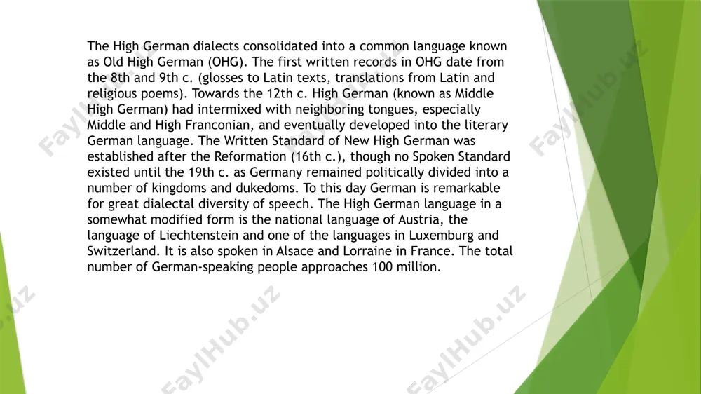 general information about german, english, frisian, afrikaans and other languages - Page 4