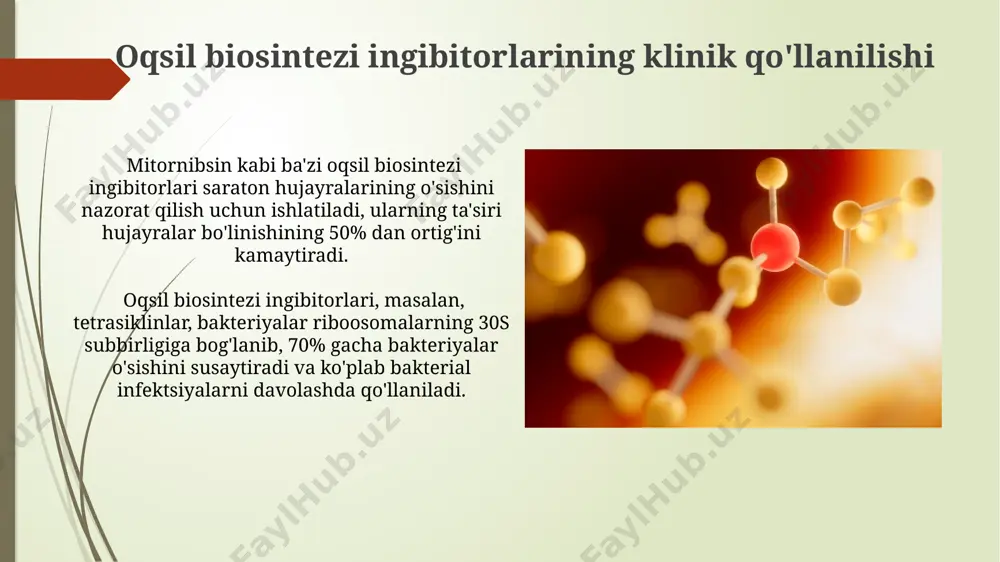 oqsil biosintezi ingibitorlari - Page 5