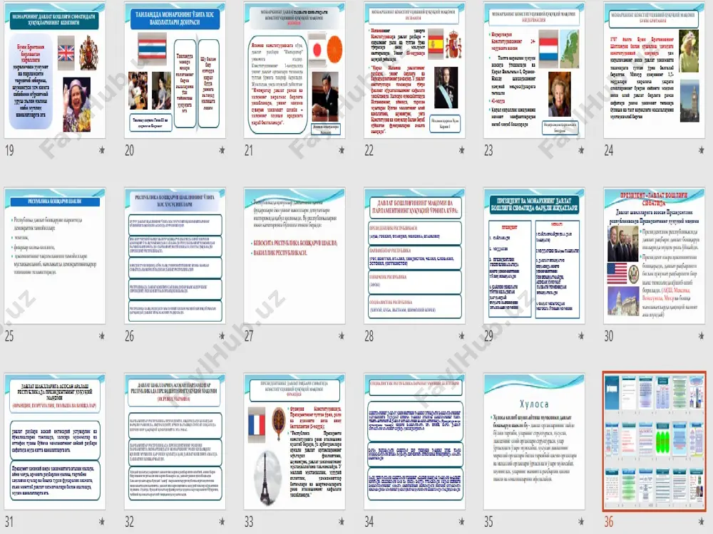 davlat boshqaruvi shakllari - Page 4