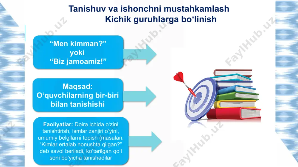 matnni tushunishda tahliliy fikrlash, kontekstdan ma’no chiqarish zarur. axborot matnini tushunishda esa faktlarni ajratish, asosiy fikrni aniqlash, solishtirish ko‘nikmalari muhim. o‘quvchilarning har ikki turdagi matnni o‘qib tushunish darajasi alohida baholanadi 9 pirls topshiriqlarini bajarishdagi muammolar 10 o‘quvchilarda mantiqiy fikrlash va ijodkorlikning yetishmasligi, matn bilan ishlashda qo‘shimcha adabiyotlardan foydalana olmaslik darslarda kreativlik, tanqidiy fikrlash va muammoli vaziyatlarga doir topshiriqlarning kam berilishi o‘quvchilar o‘qiyotgan matnning ma’no mazmuniga tushunmasligi, matn ustida kam ishlash o‘qigan asarini talqin qilib, analiz va sintezdan o‘tkazib, yozma nutqqa aylantirib, fikrini to‘g‘ri va to‘liq aniq ma’lumotlar asosida yoza olmaslik ko‘nikmasi yetishmasligi badiiy matn (literary text) ma’nosi: bu matnlar o‘quvchini zavqlantirish, his-tuyg‘ularini uyg‘otish, hayotiy tajribalarni aks ettirish uchun yoziladi. xususiyatlari: personajlar (qahramonlar) bo‘ladi. voqealar rivoji (süjet) mavjud. tasviriy til, badiiy vositalar (metafora, tashbeh, epitet) keng qo‘llaniladi. ko‘pincha xayoliy yoki badiiy ixtiroga asoslangan bo‘ladi. hissiyot va tajriba asosiy o‘rinda turadi. misollar: hikoyalar, ertaklar, romanlar, badiiy dialoglar daraja ballar mahorat tavsifi past …