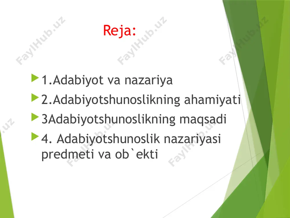 yati, uning paydo bo‘lish asoslari, rivojlanish tamoyillarini o‘rganadi. bu fan adabiy-badiiy asarlarning tuzilishi, tarkibi, adabiy-tarixiy jarayonda sodir bo‘lgan o‘zgarishlarni tahlil qiladi. adabiyotshunoslik adabiyotning ijtimoiy fikr taraqqiyotiga ta'siri, adabiyotning boshqa fan, soha, tarmoqlar bilan aloqadorligini aniqlash bilan shug‘ullanadi. “adabiyotshunoslik” so‘zi ham ikki qismdan iborat bo‘lib, u “adabiyot bilan shug‘ullanish”, “adabiyotni o‘rganish” ma'nosini anglatadi. bundan ayon bo‘ladiki, adabiyotshunoslik adabiyot haqidagi fandir. har bir fan singari adabiyotshunoslik ham adabiyotning mohiyati, uning paydo bo‘lish asoslari, rivojlanish tamoyillarini o‘rganadi. bu fan adabiy-badiiy asarlarning tuzilishi, tarkibi, adabiy-tarixiy jarayonda sodir bo‘lgan o‘zgarishlarni tahlil qiladi. adabiyotshunoslik adabiyotning ijtimoiy fikr taraqqiyotiga ta'siri, adabiyotning boshqa fan, soha, tarmoqlar bilan aloqadorligini aniqlash bilan shug‘ullanadi. adabiyotshunoslikning bundan boshqa vazifalari ham ko‘p. shu boisdan adabiyotshunoslik nima ekanligini aniq, lo‘nda ta'riflash oson, jo‘n ish emas. adabiyotshunoslikning o‘rganadigan manbasi adabiy-badiiy asarlar va ular yaratilgan sharoit, muhitdir. bundan ayonlashadiki, adabiyotshunoslik juda ko‘p fan, sohalar, xususan, tarix bilan uzviy bog‘liq holda ish tutadi. ayni choqda barcha fanlar …